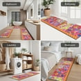 thumbnail image 5 of Pioneer Flower Floral Print Pattern Kitchen Rugs Sets Of 3,Kitchen Runner Rugs Non Skid Washable,Decorative Kitchen Floor Mats for Kitchen,Sink,Laundry,17"x30"+ 17"x47" + 17"x59", 5 of 6