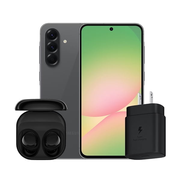 SAMSUNG Galaxy A56 5G 8GB RAM 256GB Awesomw Black+ Cargador Samsung 25w + Samsung Galaxy Buds core Negro