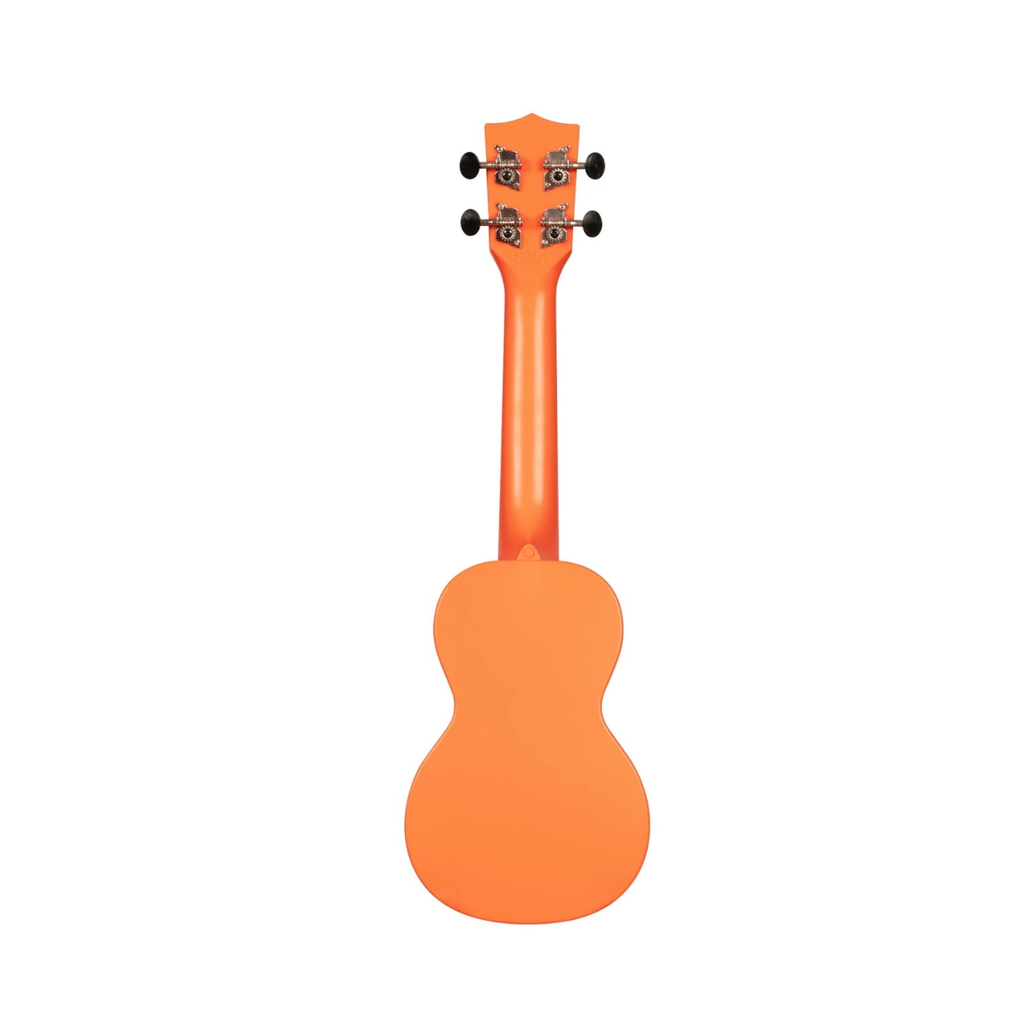 Kala Brand Music Co Waterman Recycled Matte Sunset Orange Soprano Ukulele with Tote Bag