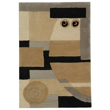 Safavieh Rodeo Drive Collection Rd643b Handmade Modern Abstract Safavieh Rodeo Drive Collection Rd643b Handmade Modern Abstract Multicolored Wool Area Rug 3 6 X 5