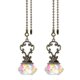 thumbnail image 2 of 2Pcs Crystal Ball Light Pendant Ceiling Fan Pull Lighting Accessory, 2 of 5