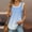 Light Blue, variant on Kagetolytai Tank Tops for Women Womens Tank Top U Neck Basic Casual Flowy Summer Sleeveless Deep Side Cut Print Tops for Women Tank Top Red 3X