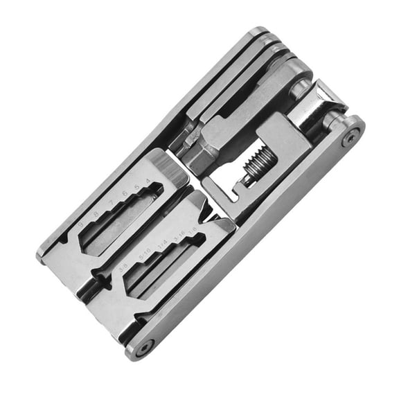 ZPAQI Versatile Bike Repair Tool Kits 15 Functions for Road and Mountain Cyclists