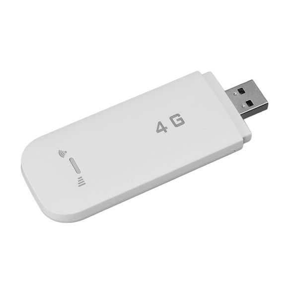 Módem wifi USB 4G LTE, Enrutador 4g Portátil Con Ranura para Tarjeta SIM, PUNTO DE ACCESO DE VIAJE DE ALTA VELOCIDAD DESBLOQUEADO DONGLE 4G COMPATIBLE CON 10 Dispositivos