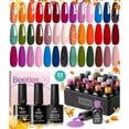 thumbnail image 1 of Set de esmaltes de uñas en gel Beetles Fall Yard, 20 colores para mujer, 1 of 8