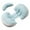 Sky Blue, variant on U Shaped Pregnancy Pillow Maternity Support for Belly Back Comfort Side Sleeping Lightweight Versatile Cushion Women