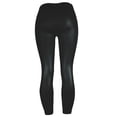 thumbnail image 3 of CAICJ98 Winter Leggings For Women Women Crossover Leggings with Pockets High Waisted Workout Yoga Pants Black,L, 3 of 5