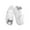 White, variant on BYHONG Jelly Shoes for Girls Birthday Sandals for Girls Toddler Glitter Sandals Dress Sandals White 9.5 M