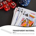 thumbnail image 4 of LEEYNEER Playing Card Base Playing Cards Game Card Holder Gaming Cards Base Playing Card Holder Acrylic Playing Card Tray, 4 of 6