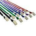 thumbnail image 3 of Bulk 100 Pack - Double Sided/Open Ended Lanyards with Two Bulldog Clips - Twist Free 2 Hook Design (1 on Each End) for Special Event Badges, Credentials and Ticket Holders (Assorted Colors), 3 of 4
