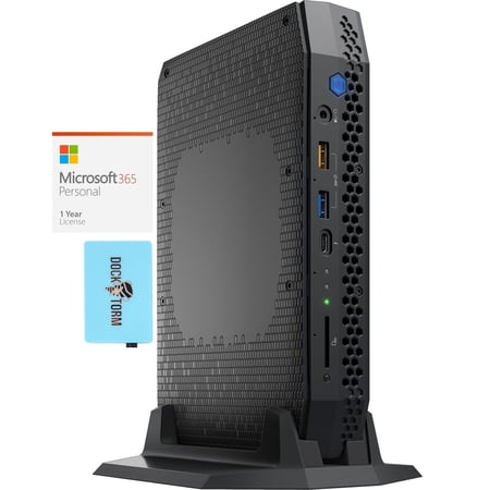 Intel Nuc 11 Gaming/Business Mini Desktop (Intel i7-1165G7 4-Core  NVIDIA RTX 2060  32GB RAM  2x4TB PCIe SSD (8TB)  Win 11 Home) with Microsoft 365 Personal   Dockztorm Hub