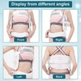 thumbnail image 5 of Quovilap Hyperextension Back Brace, Spinal Lumbar Fracture Thoracic Medical Orthotics Spine Fixation Lumbar Thoracolumbar Brace, 5 of 10