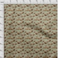 thumbnail image 4 of oneOone Polyester Spandex Dusty Green Fabric Abstract Floral Fabric For Sewing Printed Craft Fabric By The Yard 56 Inch Wide, 4 of 5