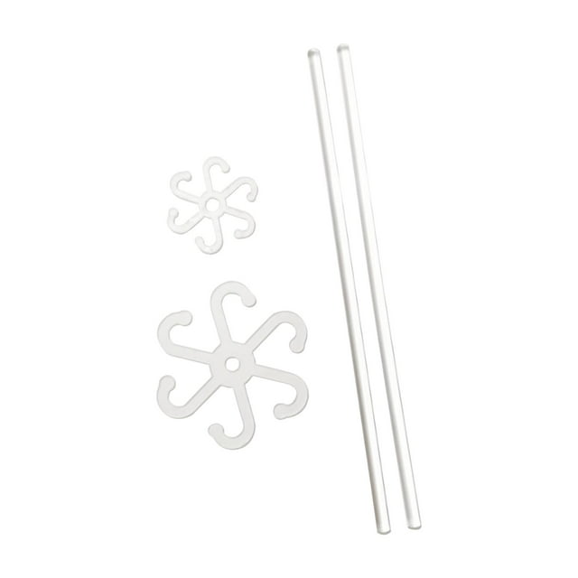2 uds estacas de soporte para plantas estacas para plantas multiusos con Clips de gancho palos de soporte para plantas para patio interior y exterior