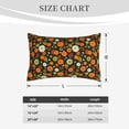thumbnail image 4 of Balery Harvest Pumpkins Bedding Queen Pillow Cases - Envelope Closure - Soft Brushed Microfiber Fabric - Shrinkage and Fade Resistant Pillow Cases-14"x20", 4 of 6