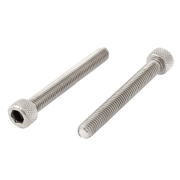 M5x40mm 0.8mm Pitch Internal Hex Drive Socket Cap Screws 2pcs