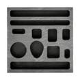 thumbnail image 2 of Graphite Mold 1PC for Casting Gold Silver Aluminum Copper Brass, DIY Metal Ornaments Melting Refining, Various Shapes Ingot Mold, 11 Holes, 2 of 8