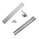 thumbnail image 1 of Kit Flota Llana Fresno Ranurado de 36, Adaptador para Cabezal, Cabezal y 2 Tubos de Extesión de Aluminio de 36 pulgadas, 1 of 4