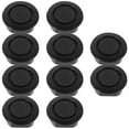 thumbnail image 6 of 10pcs Car Rear Bumper Radar Hole Covers Plastic Plugs for Round Holes Universal Fit Trucks SUVs Exterior, 6 of 8