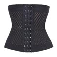 thumbnail image 1 of thinson Women Latex Elastic Corset Waist Belt with 3 Rows Hook Waist Trainer Belt Body Shaper, 1 of 7