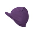 thumbnail image 1 of TopHeadwear Winter Cuffless Beanie Visor, Purple, 1 of 2