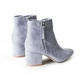 thumbnail image 5 of J. Adams Zuma Ankle Bootie, Stylish and Comfortable Close-Pointed Toe Low Block Zip-Up Women's Boot, 5 of 5