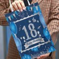 thumbnail image 5 of YAHAFEPY 20Pcs 18th Birthday Party Bags,Mitzvah Party Favor Bags,18th Birthday Party Decorations, With Handles Favor Bags Candy Gift Bags for Adults BoyGirls Birthday Party, 5 of 7