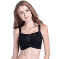 thumbnail image 4 of BIMEI Mastectomy Bra with Pockets for Breast Prosthesis Women's Full Coverage Wirefree Everyday Bra 8619,Black,42B, 4 of 5