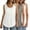 New1/White, variant on Otvok 3Pcs Summer Women Solid Color Round Neck Sleeveless Casual Tee Tank