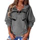 thumbnail image 1 of Top de manga larga, sudadera de manga larga para mujer, sudadera con capucha para mujer, sudadera con capucha de manga larga para mujer, funcionalidad versátil, 1 of 6