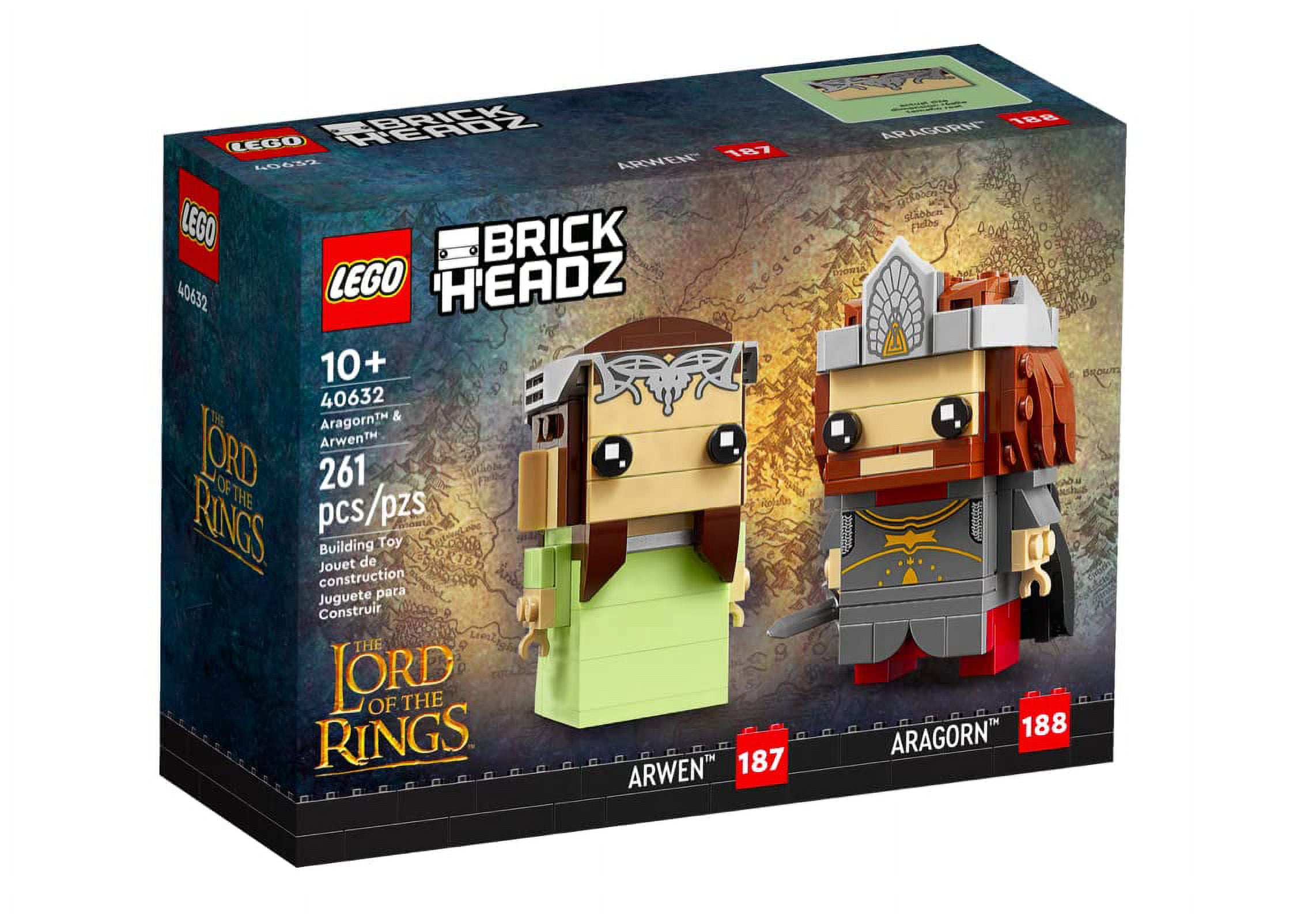 LEGO BrickHeadz Aragorn & Arwen (40632) The Lord of The Rings
