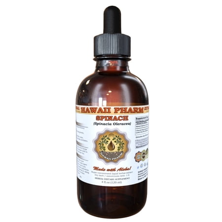 Spinach (Spinacia Oleracea) Tincture, Organic Dried Leaf Powder Liquid Extract, Xin Xi Lan Bo Cai, Herbal Supplement 4 oz