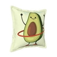 thumbnail image 2 of Bingfone Decorative Pillow Covers 20"X20" Avocado1 Couch Pillow Cases Modern Farmhouse Covers For Couch Sofa Bed, 2 of 9