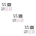 thumbnail image 4 of Qarigey VENTA CALIENTE 5 unids Rose Flower Nail Stickers Calcomanías Nail Art Decors Glitter Home Salon Hand Tip Beauty Tool 3 3piezas Qarigey CBP051905, 4 of 6