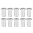 2024 100pcs Blind Rivet Nut Nutserts Aluminum M5 Rivet Nut Inserts