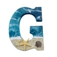 thumbnail image 2 of Xihbxyly Letras de Resina de Playa, Diseño de Inspiración Costera, Arte de Pared Acrílico, Decoración Versátil para El Hogar, Ideal para Sala de Estar o Dormitorio, Idea de Regalo, Tamaño 20 Cm, 2 of 4
