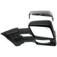 thumbnail image 4 of MIRROR Compatible For 2011-2016 Ford F-250 Super Duty F-350 Right Passenger Towing Heated Power Glass Folding In-housing Signal Light With memory 1 Chrome and Paintable Cap, 4 of 5