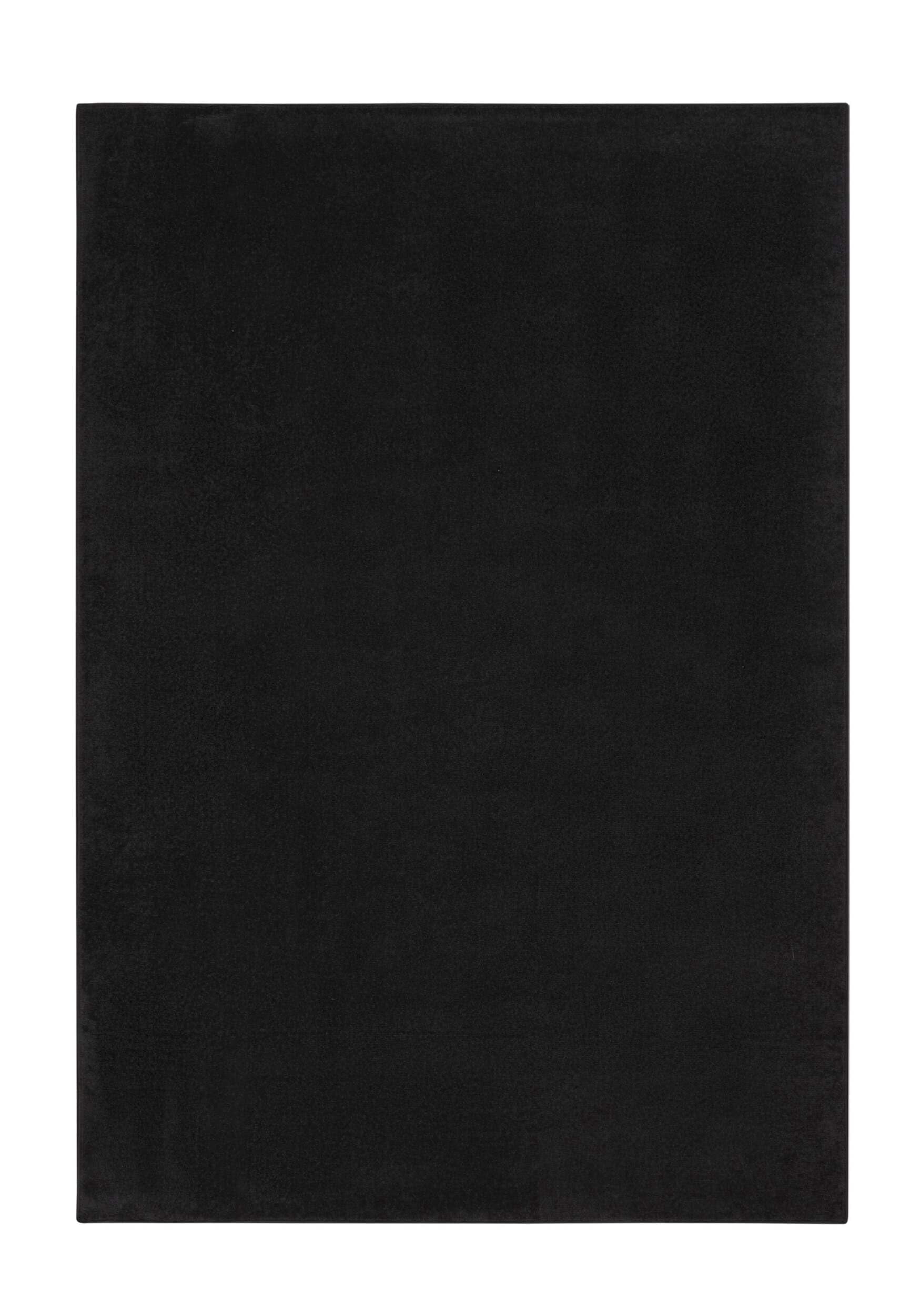 HomeRoots 479441 5 x 7 ft. Black Non Skid Indoor & Outdoor Rectangle Area Rug