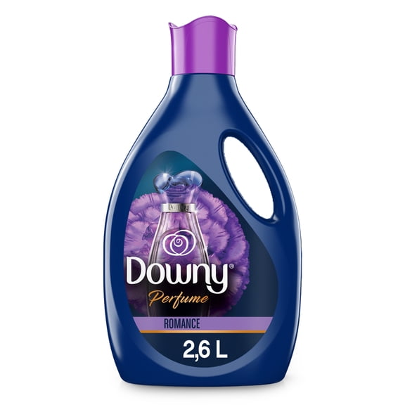 Suavizante de telas Downy Romance, perfume sofisticado toque de lírios y jazmín, 2.6 l