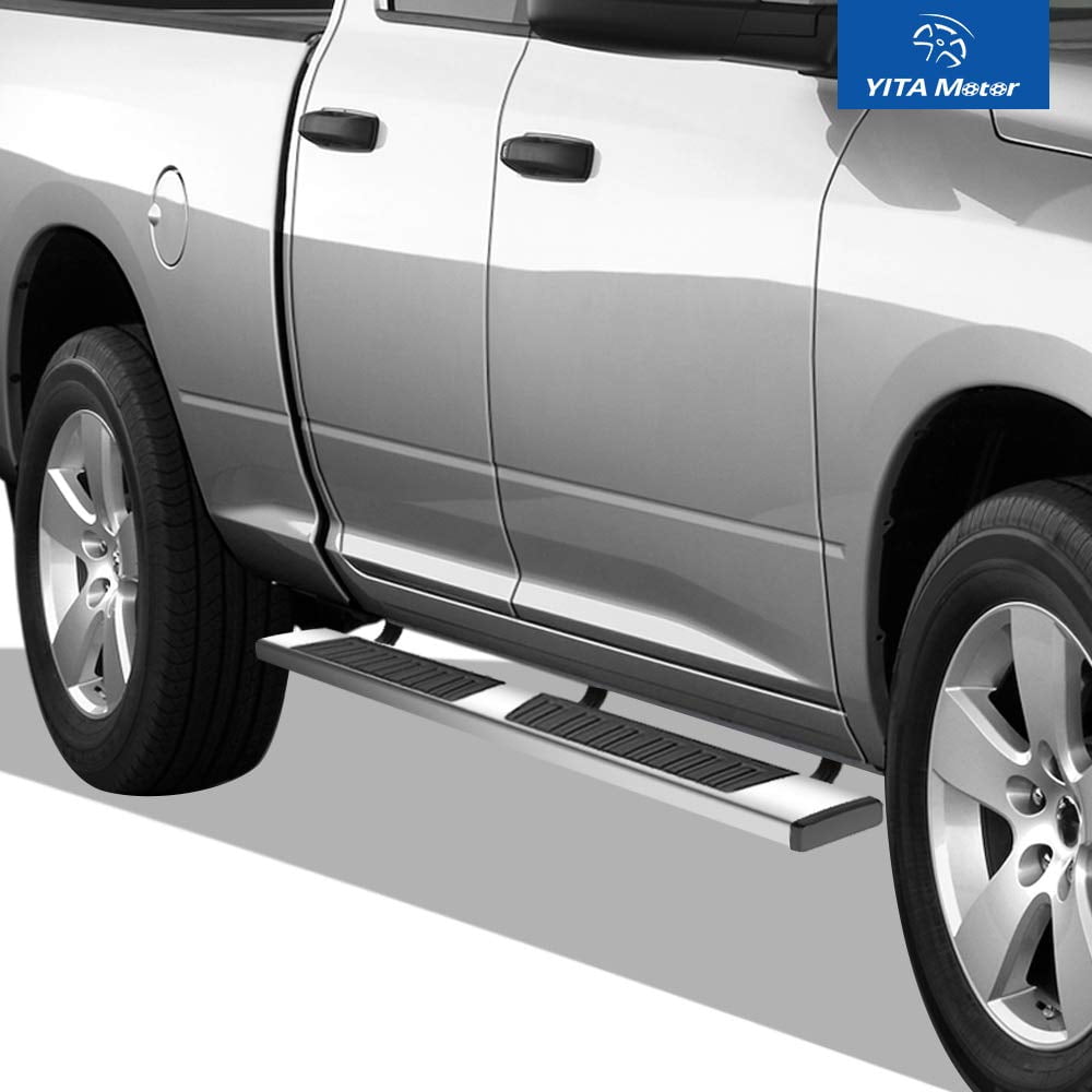 RVNI Running Board for 2009-2018 Dodge Ram 1500 Quad Cab 2019-2024 Ram 1500 Classic 6 inches Side Step Nerf Bars Side Bars