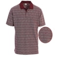 thumbnail image 2 of Gioberti Mens Regular Fit Striped Short Sleeve Polo Shirt with Pocket, 2 of 3