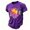 Purple, variant on YAYUBA Boys Dinosaur T Shirts 5 Round Neck Letter Print Back To School Short Sleeve Tee for Toddler Comfortable Gentleman Tops Preppy Toddler Baby Boy Clothes, 2-3 Years, Black