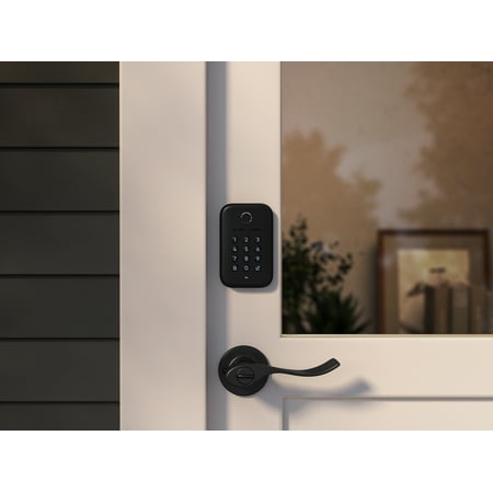 Wyze - Smart Lock Bolt, Fingerprint Keyless Entry, Bluetooth Deadbolt Replacement, In-App Monitoring and Scheduled Access - Black