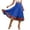 Blue, variant on Women's Tennis Skirts Summer Bohemian Summer Elastic Waist Skirt for Women Casual Festival Ready Mid-Length Flowing Skirt Green XL