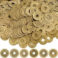 thumbnail image 1 of 120 monedas chinas Feng Shui, monedas de buena suerte, monedas I-ching para la salud y la riqueza (1 pulgada), 1 of 5