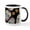 White/Black Inside, variant on CafePress - Day Of The Dead Sugar Skull, BLACK Mug - 11 oz Ceramic Mug - Novelty Coffee Tea Cup