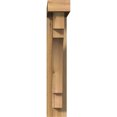 thumbnail image 2 of Ekena Millwork 4"W x 18"D x 22"H Merced Block Rough Sawn Bracket w/ Offset Brace, Western Red Cedar, 2 of 25