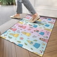 thumbnail image 4 of Rainbow Princess Flower Pattern Door Rugs,Washable Non Slip Door Mats Indoor,Decorative Door Mats,Entry Mat Indoor for Entrance,Bedroom,Kitchen,Bathroom,17"x30", 4 of 6
