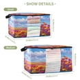 thumbnail image 2 of Foldable Clothes Storage Bags Clothes Organizer Bin with Clear Windows for Clothes Bedding Colorful Floral Landscape, 2 of 6