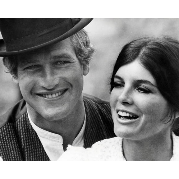 Butch Cassidy And The Sundance Kid Stunning 24X36 Classic Hollywood Poster Paul Newman Katharine Ross Smiling